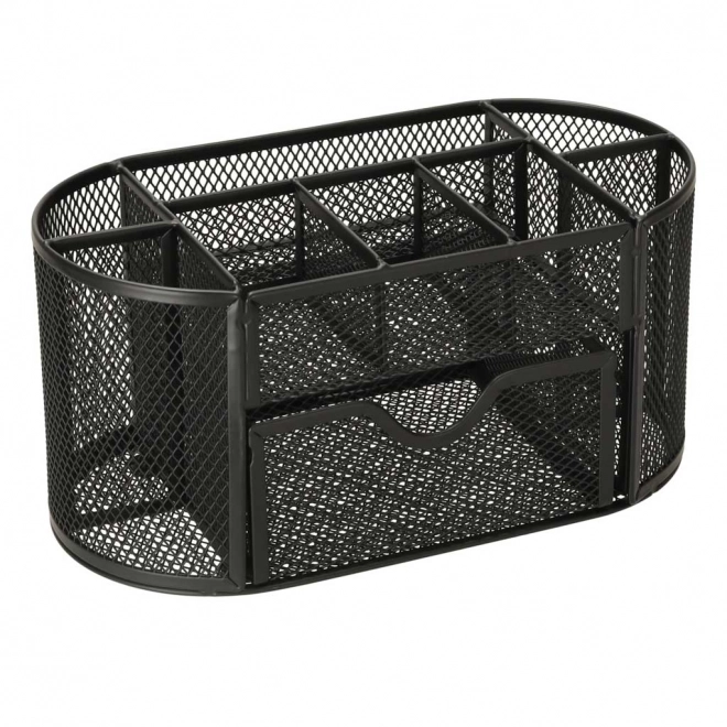 Metal Desk Organizer with 9 Compartments