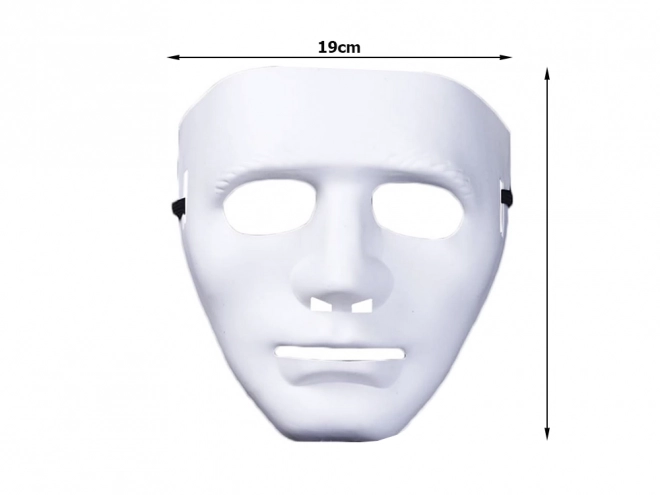 White Halloween Michael Myers Horror Mask