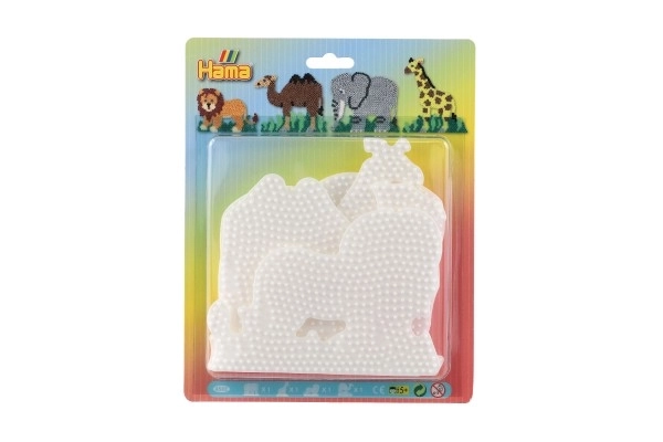 Strijkkralen Matjes Dieren - Olifant, Giraffe, Leeuw en Kameel