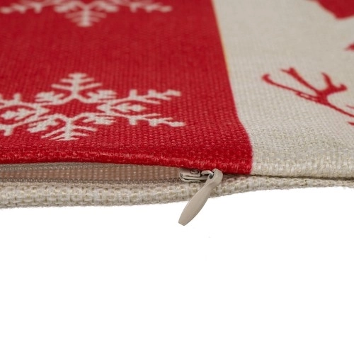 Decoratieve kerstkussenhoezen 40x40 cm - set van 4 stuks