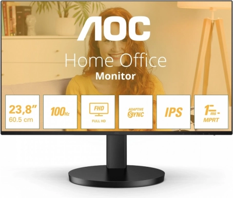24" IPS-monitor 100 Hz met HDMI en luidsprekers