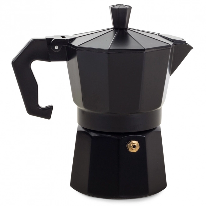 Schwarze Aluminium-Mokakanne 150ml