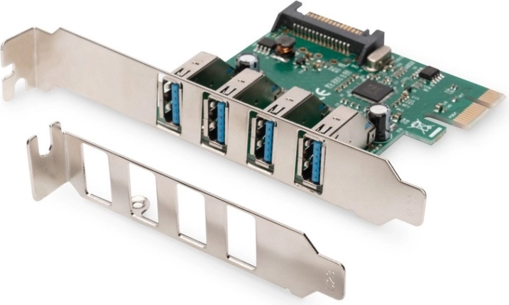 PCIe-Controller USB 3.0 mit 4 Ports (Chipset VL805)