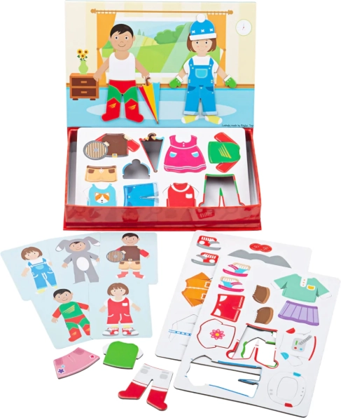 Bigjigs Toys Magnetic Dress-Up Puzzle Dresses