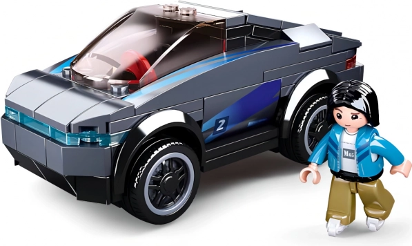 Sluban Town voiture électrique – kit de construction 136 pièces