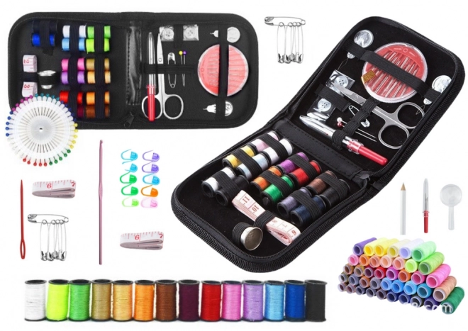 Mini kit de couture dans une trousse 29 pcs