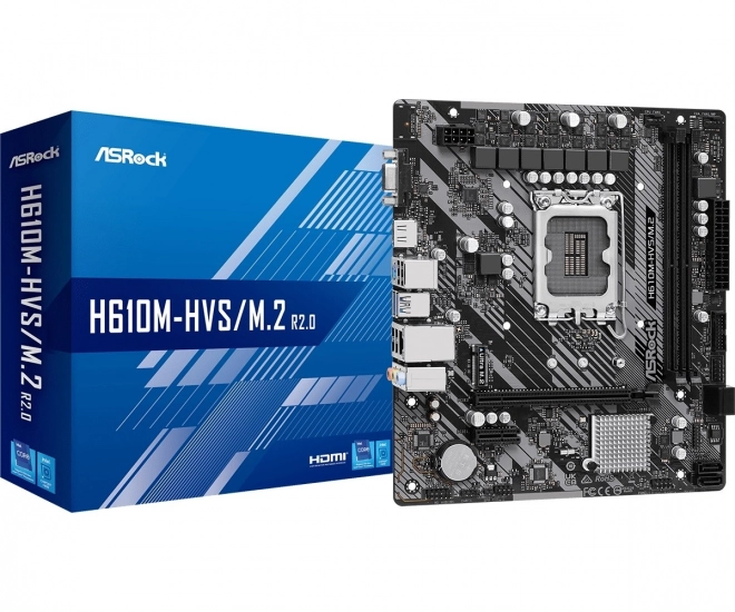Basisplaat ASRock H610M-HVS/M.2