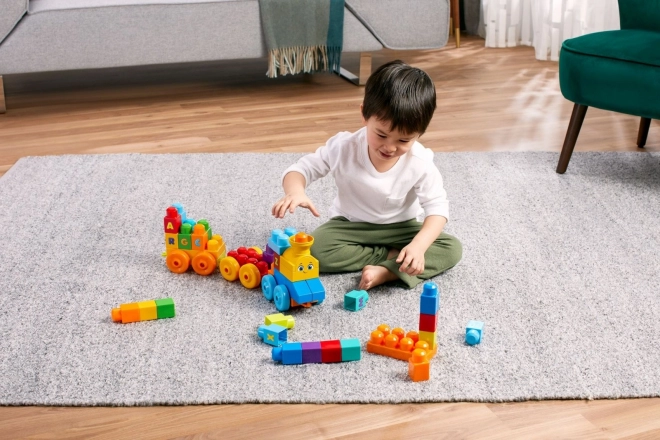 Train musical avec lettres ABC