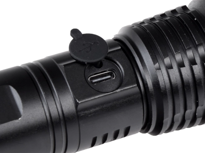 Krachtige LED-zaklamp USB waterdicht