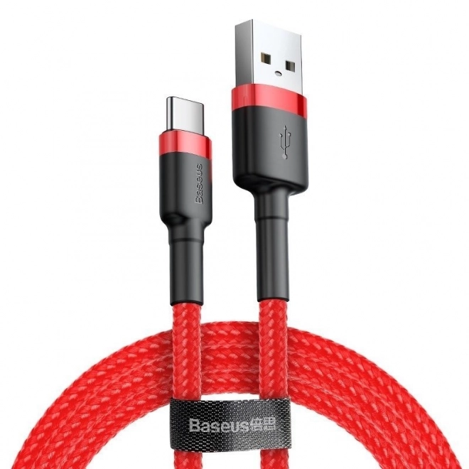 Baseus Cafule USB-C kabel 2A 3m - rood