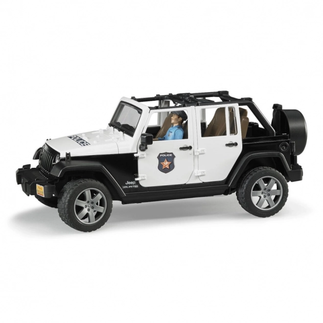 Bruder Jeep Wrangler Rubicon Politie