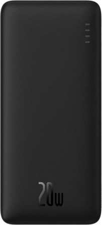 Baseus Airpow powerbank 10000 mAh 20 W zwart