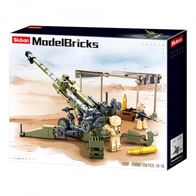 Sluban bouwset Kanon M777 Howitzer