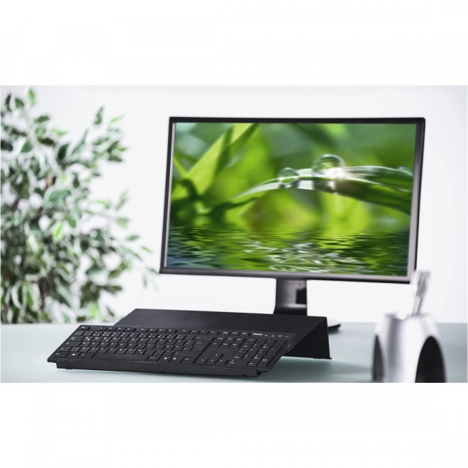 Laptopstandaard met carbonlook, tot 18,4″