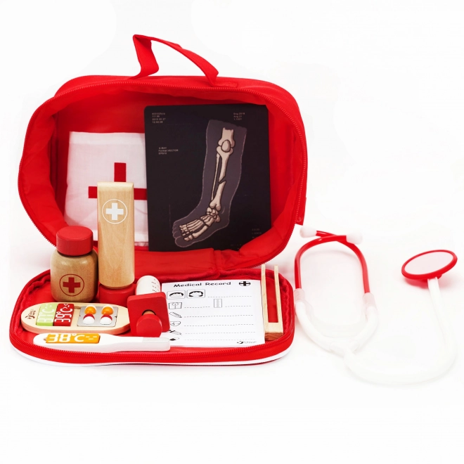Doctor Playset with Wooden and Plastic Accessories