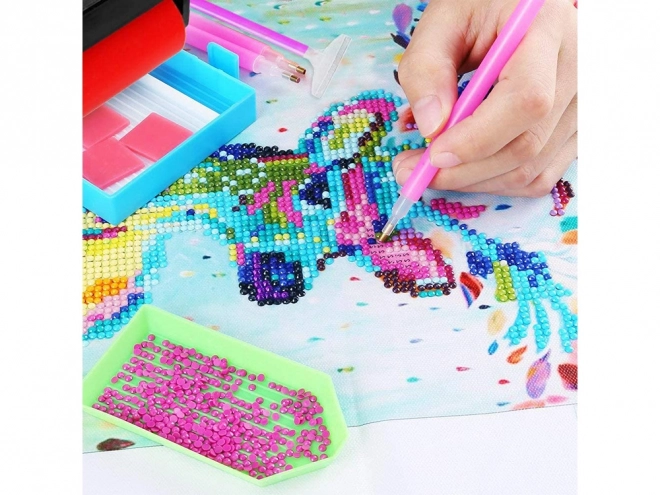 Set van diamanten borduuraccessoires
