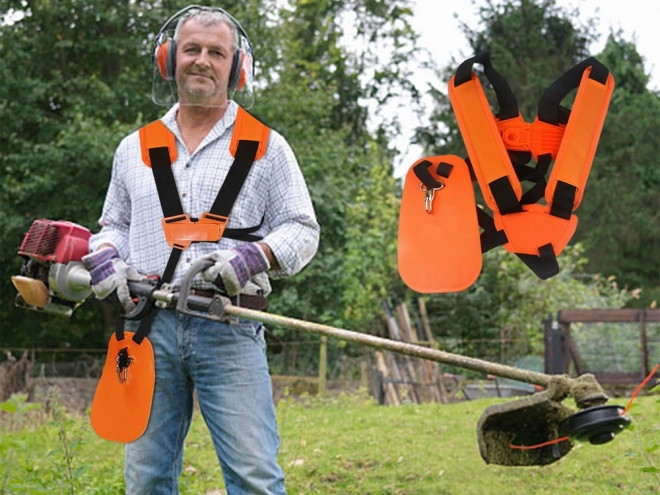 Adjustable Comfortable Harness for Gasoline Scythes