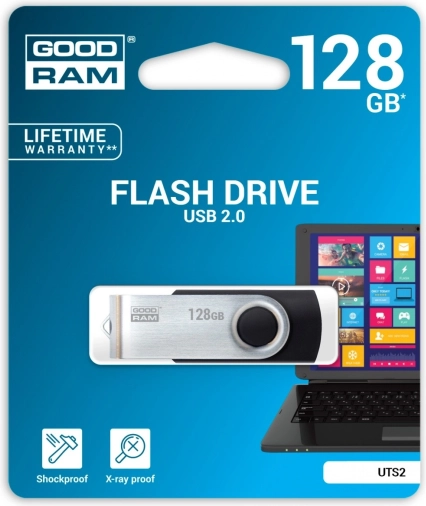 USB-Flash-Disk Goodram Twister 128GB schwarz