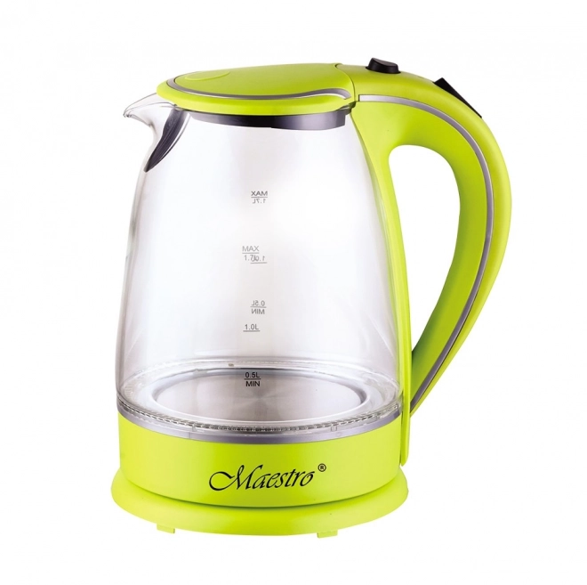 Glazen waterkoker 1,7l 2000W MR-064-GREEN