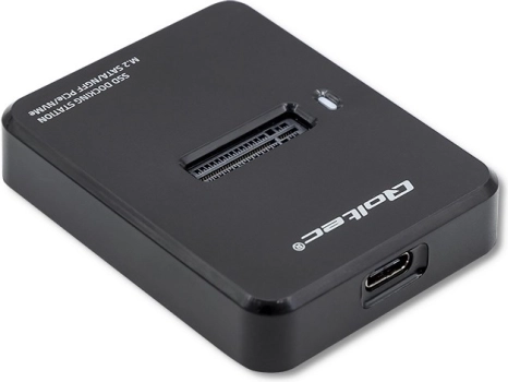 Dockingstation für SSD M.2 SATA/PCIe NGFF/NVMe mit USB 3.1