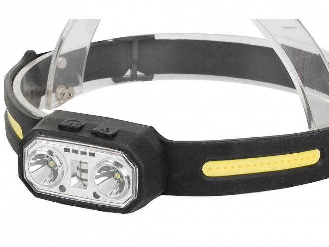 Hoofdlamp met LED-sensor