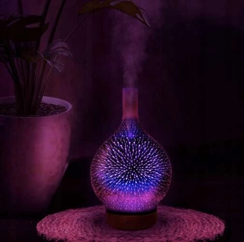 Led Aroma Diffusor mit Luftbefeuchter und Nachtlicht