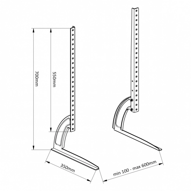 Universele TV standaard / poten MC-954