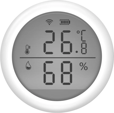 Capteur intelligent Wi‑Fi de température et d’humidité Umax U‑Smart avec écran