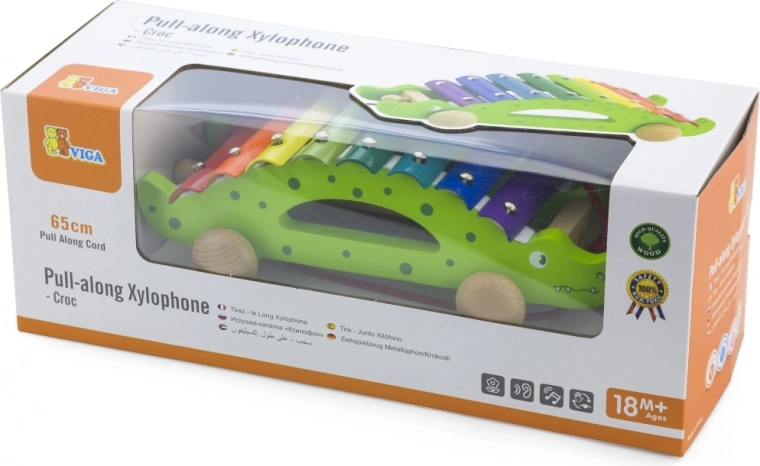 Easy pulling thanks to the long cord