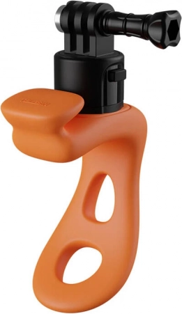 Telesin support en silicone multifonction pour caméras sportives orange