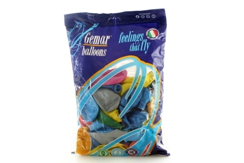 Gemar Multi-colored Metallic Balloons