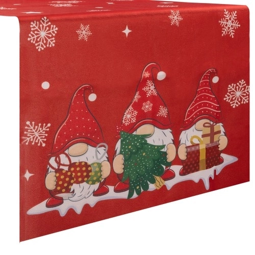 Kersttafelkleed 220x40cm Ruhhy 22483