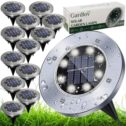 Garten Solarlampen Set 12-teilig