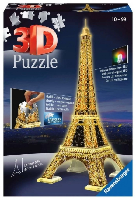 Eiffeltoren (Nachteditie) 3D 216st