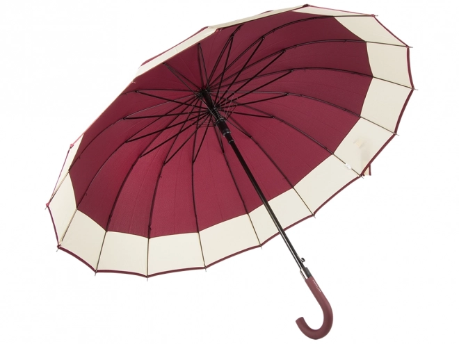 Grote elegante paraplu met antislip handvat