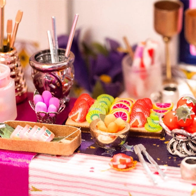 Miniatuur huisje Party Eetkamer van Rolife