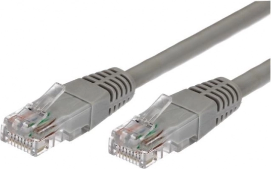 Patch cable RJ45 UTP Cat.6A 3 m gray copper