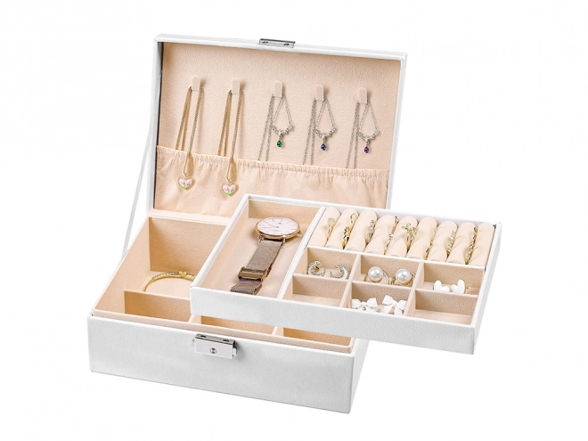 Elegant Jewelry Box Organizer with Key