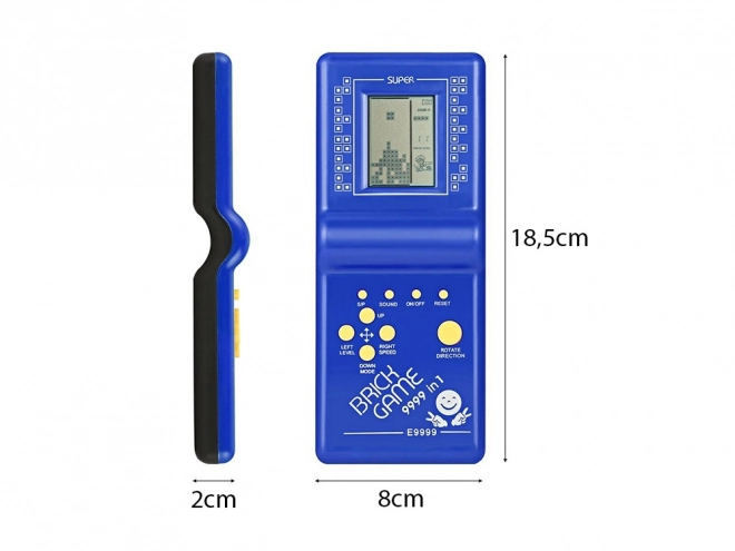 Jeu Électronique Tetris Console de Poche Rétro