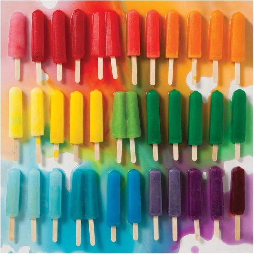 Puzzle GALISON Rainbow Popsicles 500 pieces