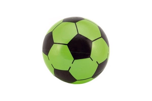 Ongenaflateerde rubberen voetbal