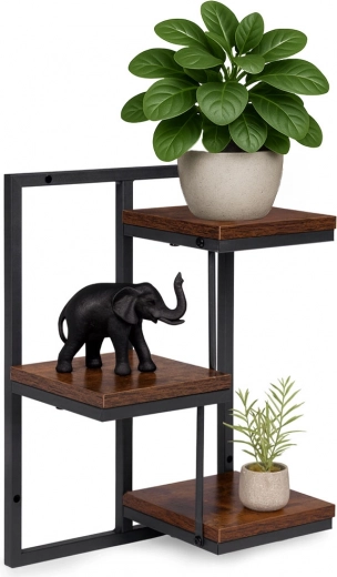 Three-tier design for neat display