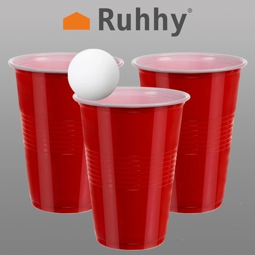 Beer Pong spel- 50 bekers Ruhhy 21232