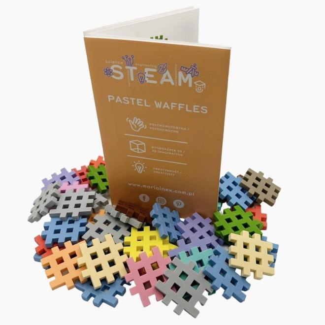 Bouwpakket Marioinex Mini Wafel Pastel 300 stuks