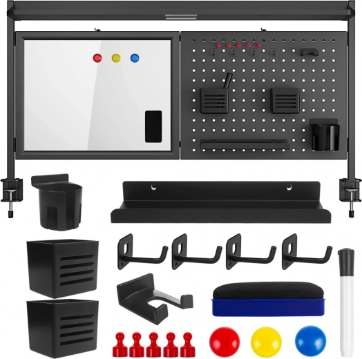 Magnettafel und perforiertes Panel