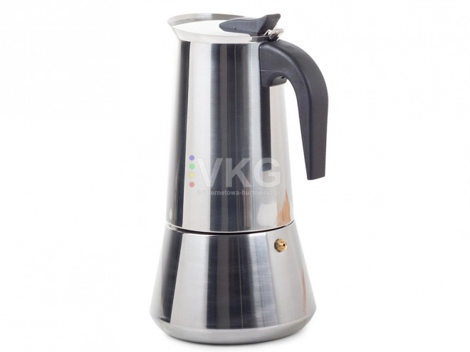 Italienische Edelstahl-Kaffeemaschine für 12 Tassen