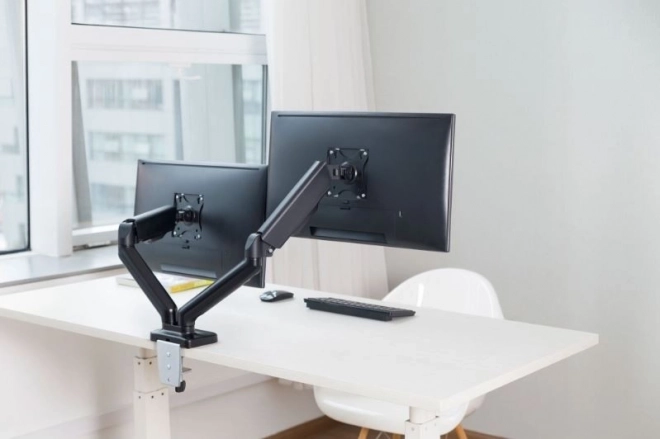 Stand voor twee monitoren met gasveer