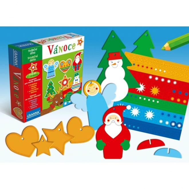 Creatieve set - Kerst werkplaats