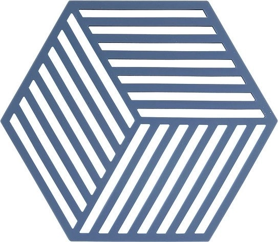 Zone Hexagon Trivet for Hot Dishes – Blue