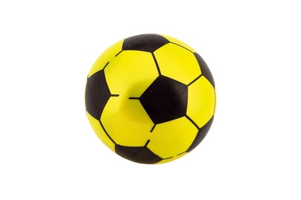Ongenaflateerde rubberen voetbal